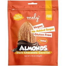 Mely Vegan Çikolatalı Kuru Meyve 50 G Badem (4'li Paket)