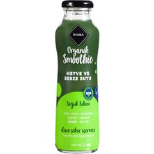 Rioba Rıoba Organıc Smoothie 330 ml Yeşil Sebze (5'li Paket)