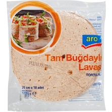 Aro Lavaş 25CM 18LI Tam Buğday (8'li Paket)