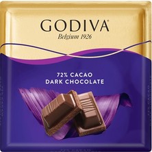 Godiva Godıva Tablet Çikolata 60G %72 Bitter (6'li Paket)