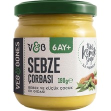 Veg&bones Bebek Çorbası 190G Sebze (6'li Paket)