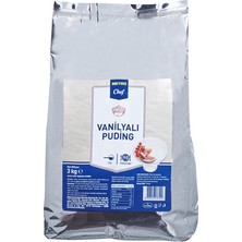 Metro Chef Puding 3 kg Vanilya (8'li Paket)