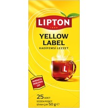 Lipton Bardak Poşet Çay 25LI 2g Bergamot (5'li Paket)