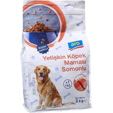 Aro Köpek Maması Az Tahıllı 3 kg Somonlu (8'li Paket)