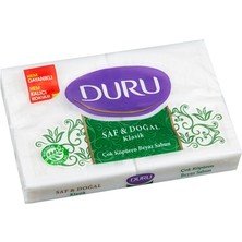 Duru Beyaz Sabun 4*150G Beyaz (6'li Paket)