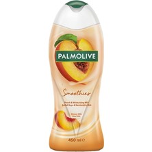 Palmolive Palmolıve Palmolıve Smoth Duş Jeli 450 ml Şeftali (5'li Paket)