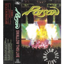 Kadıköy Plak Kulübü Dikkat Kaset !!! Poison – Swallow This Live Kaset