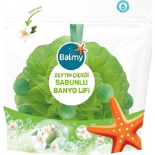 Balmy Sabunlu Banyo Lifi Zeytin Çiçeği (5'li Paket)