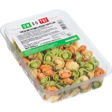 Undotre Trıcolor Peynirli Tortelloni 600G Küçük (7'li Paket)