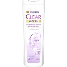 Clear Şampuan 350 ml Vitamin (3'li Paket)