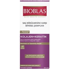 Bioblas Bıoblas Şampuan 360ML Kolajen (6'li Paket)