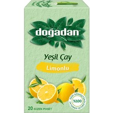 Doğadan Yeşil Çay 20LI Limonlu (4'li Paket)