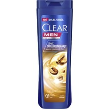 Clear Şampuan 350 ml Kahve Çekirdeği (4'li Paket)