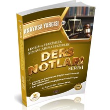 Savaş Yayınevi Hukal Hmgs-Hakimlik Anayasa Yargısı Ders Notları Savaş Yayınları 2026