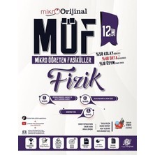 Akm Kitap 12. Sınıf Fizik Möf Mikro Öğreten Fasiküller Orijinal Mikro