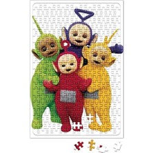 Empressco Renkli Teletubbies 240 Parça Yapboz, Eğlenceli ve Zihni Geliştirici Oyun