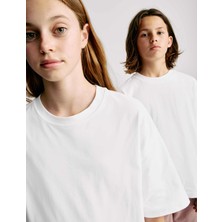 Marks & Spencer Saf Pamuklu Kısa Kollu T-Shirt (2-16 Yaş)