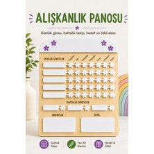Mind of Toys Alışkanlık Panosu, Çiçeklim, Akrilik Panolu Alışkanlık Kazanım, Sorumluluk Takip Listesi, To-Do List