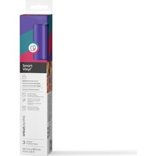 Cricut Crıcut 2011367 Joy Xtra Smart Vınıl Kalıcı 24.1X30.5CM 3 Sayfa Aqua Partı Pembe Mor