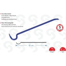 Die Grup Sait Demirci Sk 6000 Kısa Sökü Demiri - 1200 Gr, 61CM