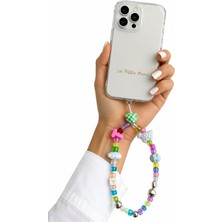 LES PETITES MAINS Name Pop T Telefon Askısı, Boncuklu Telefon Charmı ve Çanta Aksesuarı