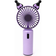 Les Petites Mains Kulaklı Şarjlı Mini El Vantilatörü – Taşınabilir USB Fan