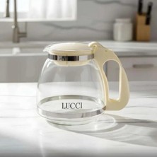 Empressco Çelik Süzgeçli Cam Demlik 900 Ml, Zarif ve Sağlam Çelik Tasarım