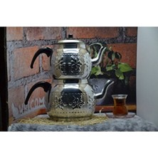 Empressco Alüminyum Desenli Çaydanlık 4,2 Litre 9 Kişilik
