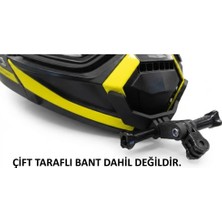 Kanem3D Nolan N70-2 x Uyumlu Aksiyon Kamera Aparatı - Kask Çene Bağlantı Aparatı