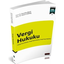 Savaş Yayınevi Vergi Hukuku - Nurettin Bilici, Oytun Canyaş Nisan 2026