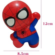Belirtilmemiş Örümcek Adam Anti-Stres Squishy Oyuncak - Yumuşak Dokulu Rahatlatıcı Figür