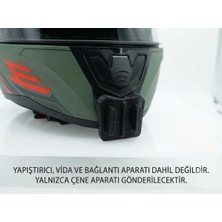 Kanem3D Ls2 Rapid 2 FF353 Uyumlu Aksiyon Kamera Aparatı - Kask Çene Bağlantı Aparatı