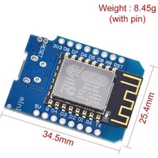 Robotik Programlama Wemos D1 Mini - ESP8266 12-F Tabanlı Arduino Kartı