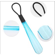 lawrenceshop 2 Adet Plastik Askılı Ayakkabı Çekeceği Kısa Kerata Renkli Ayakkabı Giyme Aparatı
