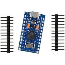 Robotik Programlama Arduino Pro Micro Klon 5V 16MHZ - ATMEGA32U4 Oriji