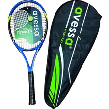 Empressco Mavi Tek Parça Tenis Raketi, Yüksek Performans ve Dayanıklılık