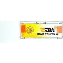 Die Grup 11X5 cm Hgs Etiket Kabı