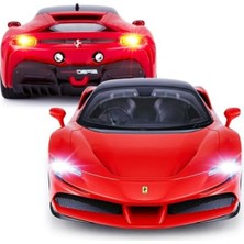 Die Grup 1:14 Ölçekli Uzaktan Kumandalı Ferrari Araba, LED Farklı Aydınlatma