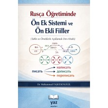 Yaz Yayınları Rusça Öğretiminde Ön Ek Sistemi ve Ön Ekli Fiiller (Tablo ve Örneklerle Açıklamalı Ders Kitabı)