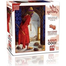 Die Grup Kaplumbağa Terbiyecisi Temalı 1000 Parça Puzzle, Perfect Click Teknolojisi ile