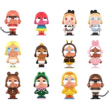 Belirtilmemiş Pop Mart Crybaby Sad Club Serisi Sürpriz Squishy Anahtarlık - Yumuşak Stres Oyuncağı