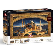 Die Grup 1000 Parça Çerçeveli Ayasofya Puzzle