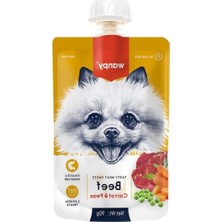 Die Grup Sığır Etli ve Havuçlu Köpek Et Ezmesi, 90 Gr, 2'li Paket