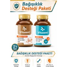 Vitasent Bağışıklık Desteği Paketi – Vitamin D3, Selenyum & Çinko ile Enerji ve Sağlıklı Bağışıklık