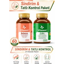Vitasent 2'li Sindirim & Tatlı Kontrol Paketi – Clr+ Hyaluronik Asit + Balance