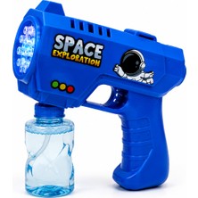 Duman Space Exploration Işıklı Baloncuk Tabancası –  Bubble Gun + Baloncuk Solüsyo