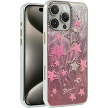 Flzdgnkr Newface Iphone 16 Pro Max Kılıf Blade Aynalı Desenli Kapak - Desen 7