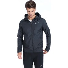 Nike Essential Erkek Siyah Kapüşonlu Yağmurluk BV4870-010