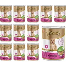 Die Grup Tavuklu ve Jöleli Yavru Kedi Konservesi, 400 gr x 12 Adet