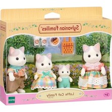 Die Grup Siyah Renkli Sylvanian Families Kedi Ailesi Seti